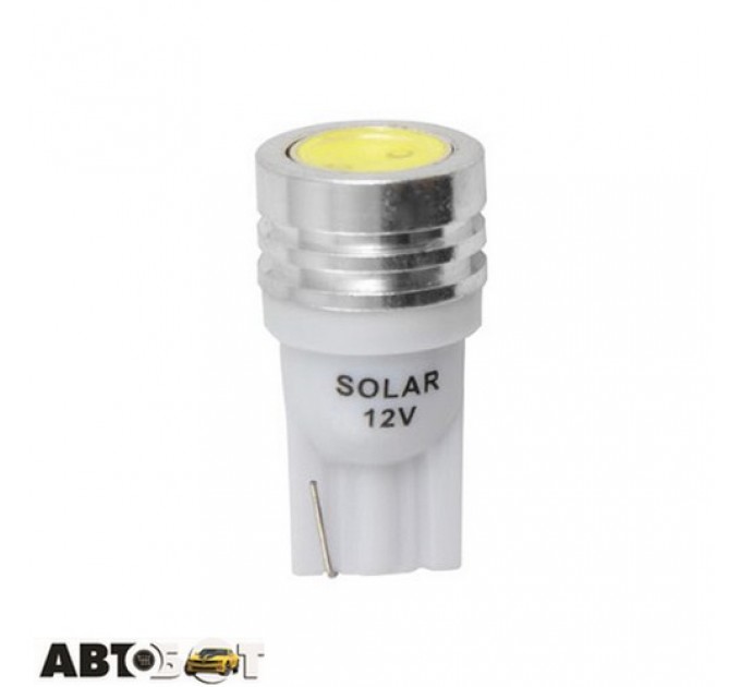  LED лампа SOLAR T10 W2.1x9.5d 12V 1W 1SMD white LS241_B2 (2 шт.)
