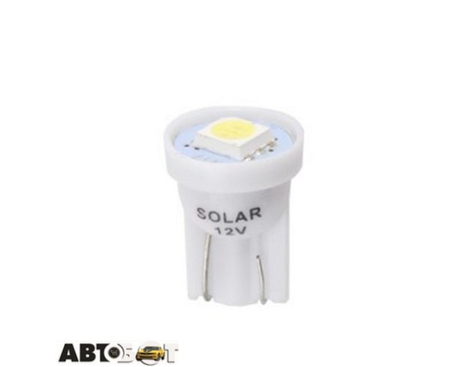LED лампа SOLAR T10 W2.1x9.5d 12V 1SMD white LS245_B2 (2 шт.), ціна: 18 грн.