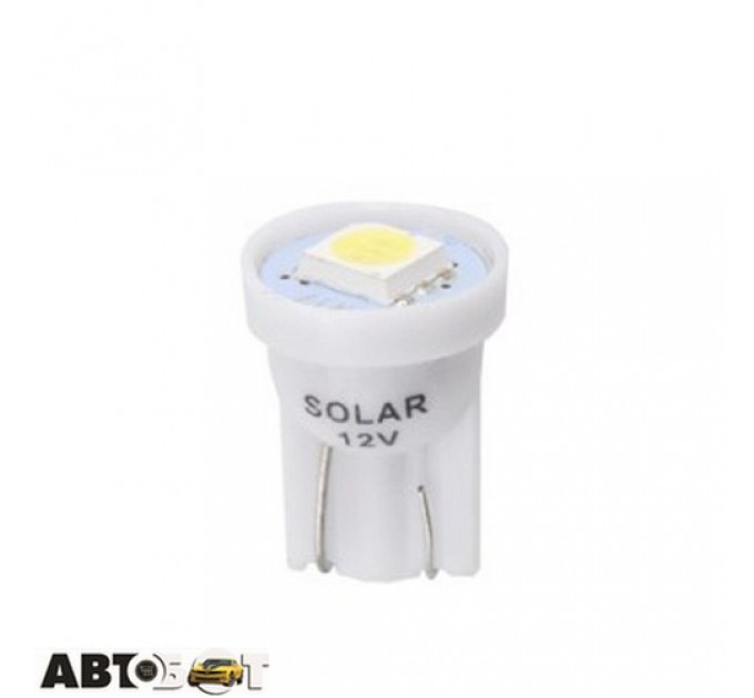 LED лампа SOLAR T10 W2.1x9.5d 12V 1SMD white LS245_B2 (2 шт.), ціна: 13 грн.