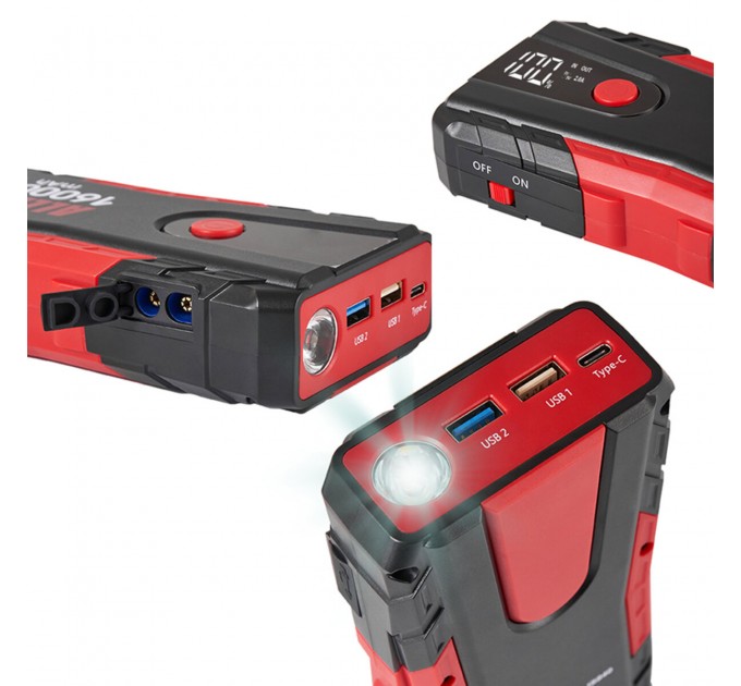 Пусковое устройство Alligator Jump Starter 400A/800A 16000mAh, цена: 3 291 грн.