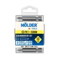Набор бит Molder PH1x50мм 10шт, цена: 130 грн.