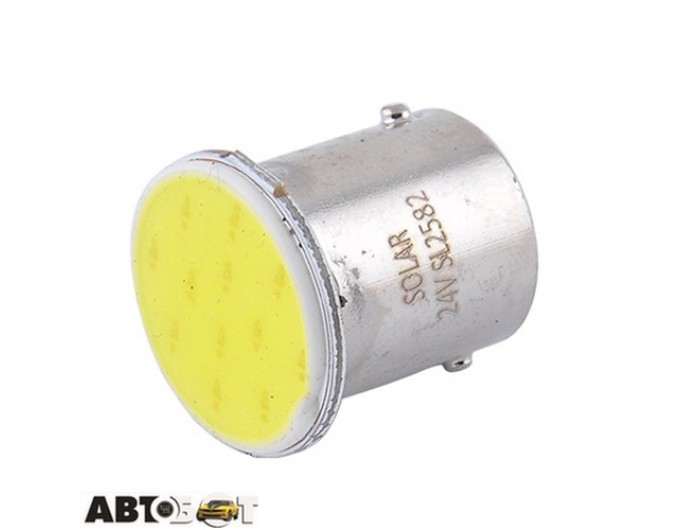 LED лампа SOLAR G18.5 BA15s 24V 1COB white SL2582 (2 шт.), ціна: 82 грн.