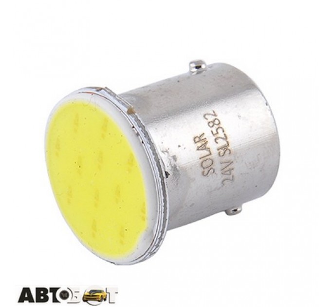 LED лампа SOLAR G18.5 BA15s 24V 1COB white SL2582 (2 шт.), ціна: 71 грн.