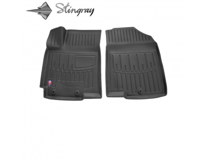 Hyundai Accent (RB) (2010-2017) комплект 3D ковриков с 2 штук (Stingray), цена: 1 137 грн.