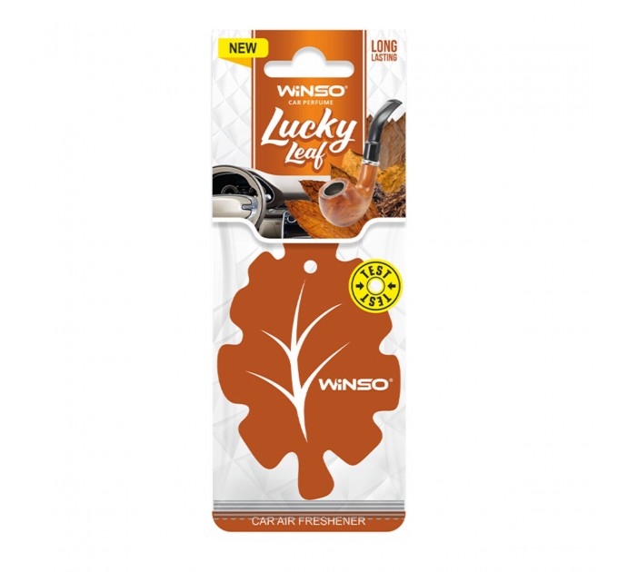 Освежитель воздуха Winso Lucky Leaf, целлюлозный ароматизатор, Anti Tobacco, цена: 31 грн.