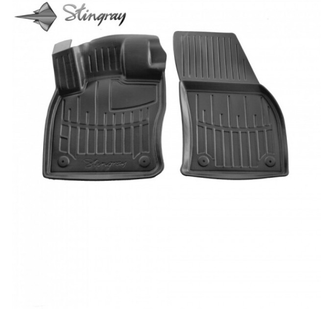 Volkswagen Touran II (2015-...) комплект 3D ковриков с 2 штук (Stingray), цена: 786 грн.