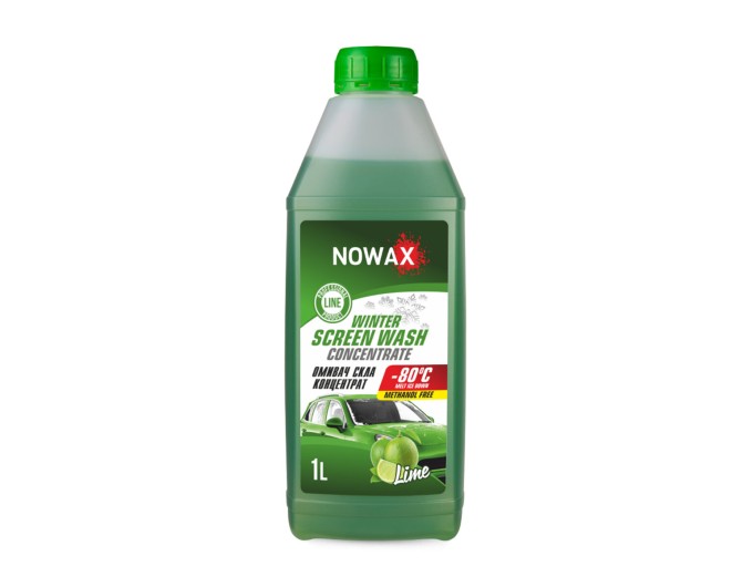 Омивач скла Nowax -80°C зимовий Lime концентрат 1л, ціна: 180 грн.