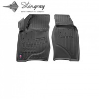 Chevrolet Niva (2002-2009) комплект 3D ковриков с 2 штук (Stingray)