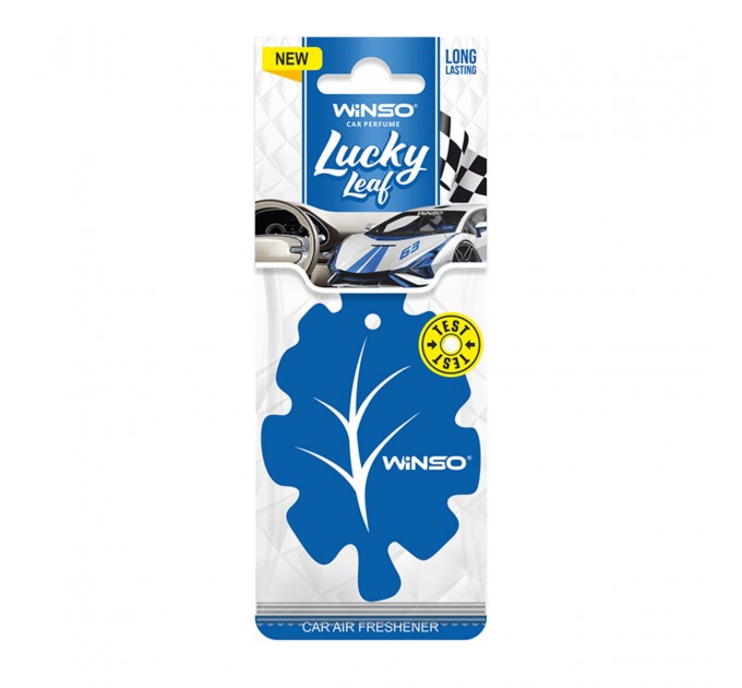 Освіжувач повітря Winso Lucky Leaf, целюлозний ароматизатор, Sport, ціна: 32 грн.