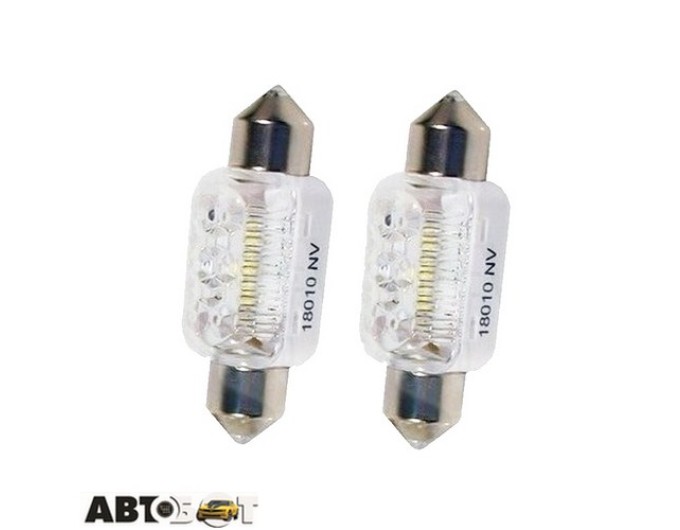 LED лампа Narva C5W 6000K 12V 0.35W SV8.5 18010 (2 шт.), цена: 266 грн.