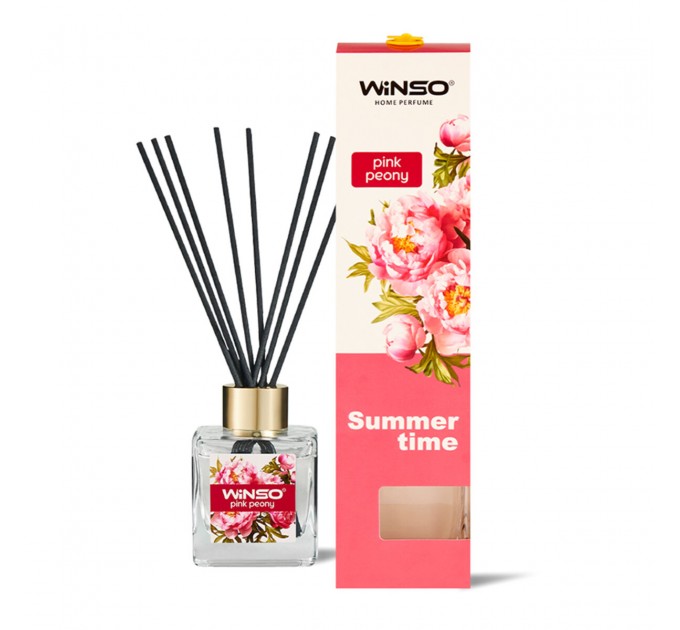 Аромадифузор з паличками Winso Summer Time - Pink Peony 100мл, ціна: 217 грн.