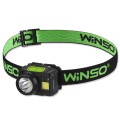 Фонарь налобный Winso Pro 500Lm, 5W CREE XPG+COB, 1200mAh/3xAAA, с сенсором белый/красный, цена: 836 грн.