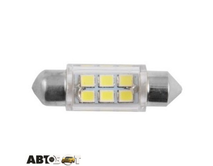 LED лампа SOLAR SV8.5 T11x36mm 12V 6SMD white LS275_B2 (2 шт.), ціна: 52 грн.
