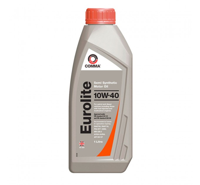 Моторне масло Comma Eurolite 10W-40 1л, ціна: 356 грн.