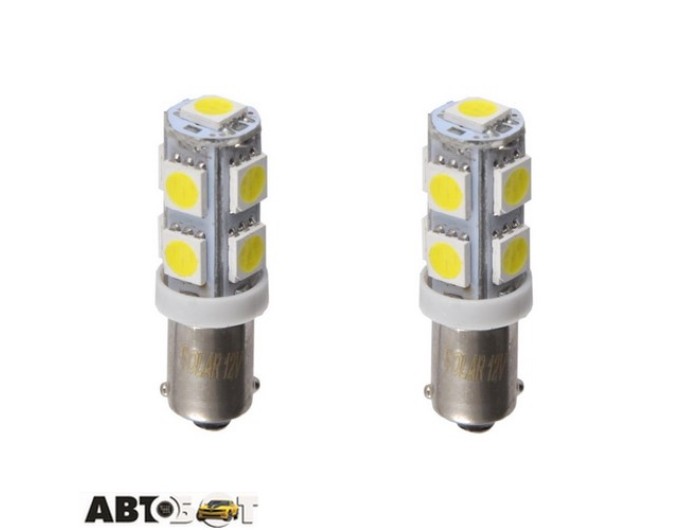 LED лампа SOLAR T8.5 BA9S 12V 9SMD white LS278_B2 (2 шт.), ціна: 56 грн.