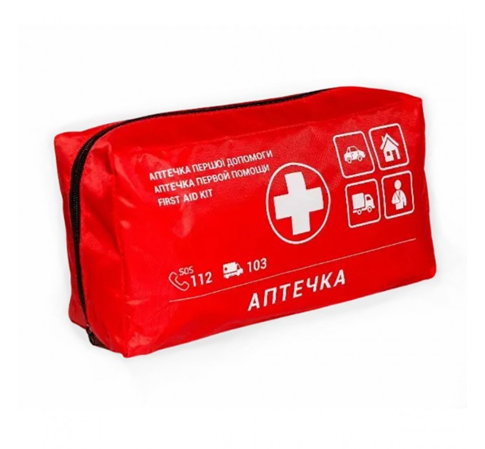 Аптечка медична автомобільна АМА-1 згідно ТУ, м'який футляр, ціна: 1 100 грн.