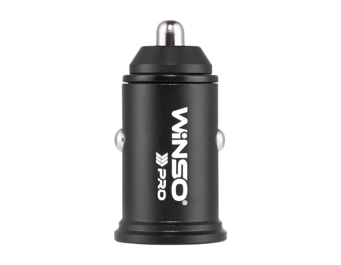 Автомобильное зарядное устройство Winso Pro 48W 1xUSB-C+1xUSB-A, metal, цена: 309 грн.