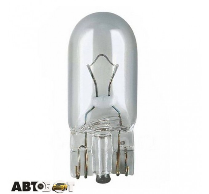 Лампа розжарювання Osram W2.1x9.5d 12V 5W 2825-02B (2шт.), ціна: 63 грн.