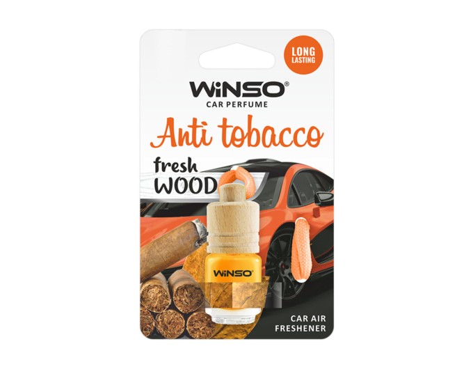 Ароматизатор Winso Fresh Wood Anti Tobacco, 4мл жидкий, цена: 73 грн.