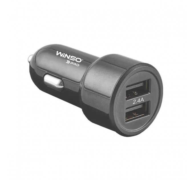 Автомобильное зарядное устройство Winso Pro 12W 2xUSB-A, цена: 128 грн.
