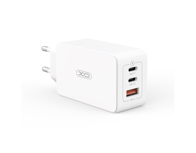 Сетевое зарядное устройство XO CE13 GaN 65W белый, цена: 1 049 грн.