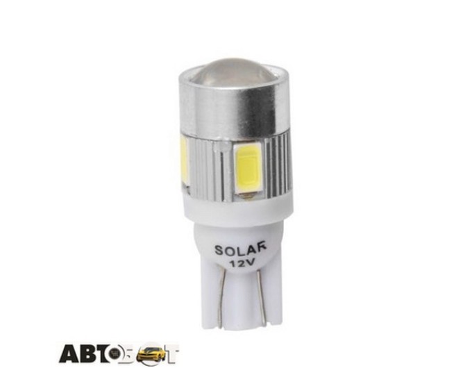 LED лампа SOLAR T10 W2.1x9.5d 12V 6SMD white LS285_B2 (2 шт.), ціна: 82 грн.