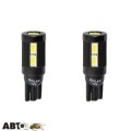 LED лампа SOLAR T10 W2.1x9.5d 12V 10SMD white LS287_B2 (2 шт.), ціна: 109 грн.