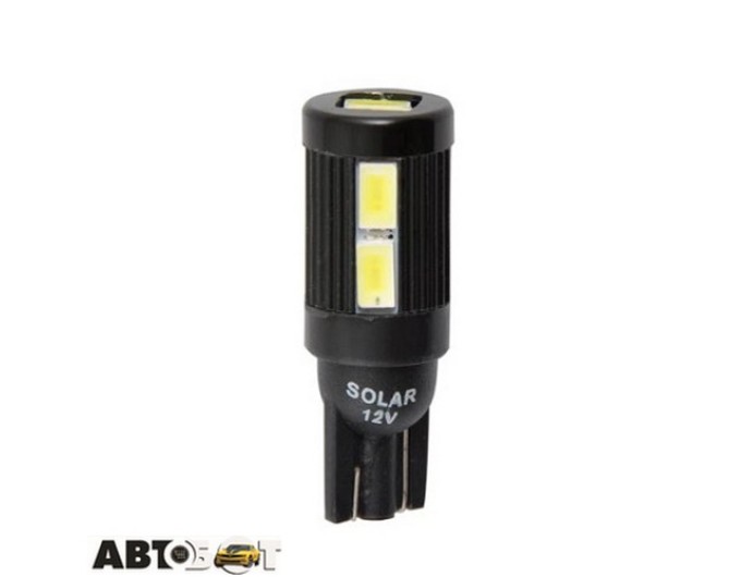 LED лампа SOLAR T10 W2.1x9.5d 12V 10SMD white LS287_B2 (2 шт.), ціна: 109 грн.