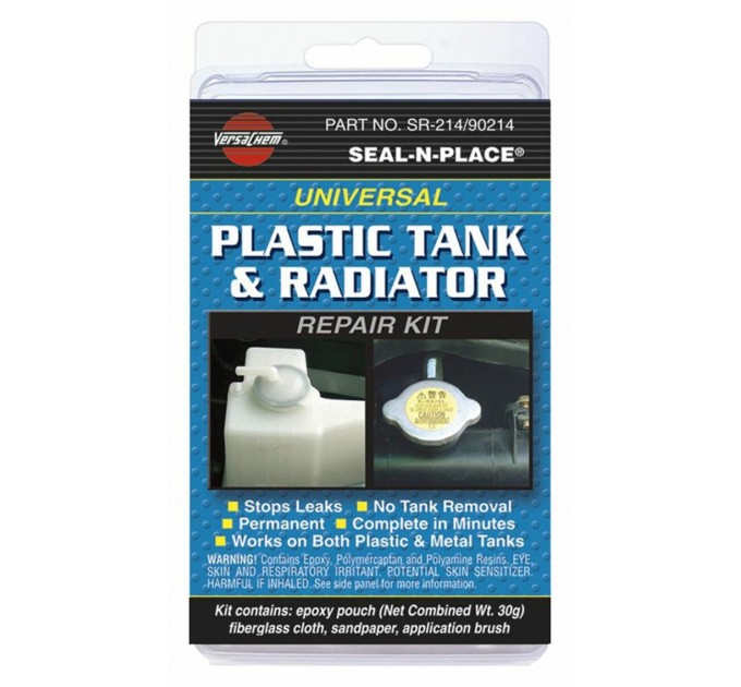 Комплект для ремонту пластикових резервуарів та радіаторів Versachem Plastic Tank/Rad Repair Kit, 30г, ціна: 269 грн.