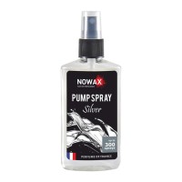 Ароматизатор Nowax Pump Spray Silver, 75ml з розпилювачем