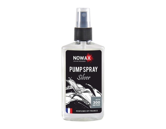 Ароматизатор Nowax Pump Spray Silver, 75ml с распылителем, цена: 103 грн.