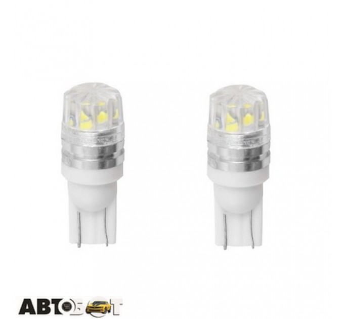  LED лампа SOLAR T10 W2.1x9.5d 12V 2SMD white LS290_B2 (2 шт.)