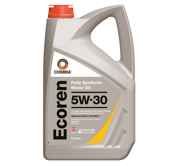 Моторное масло Comma Ecoren 5W-30 5л, цена: 3 019 грн.