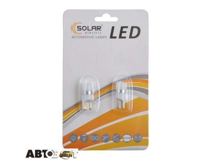 LED лампа SOLAR T10 W2.1x9.5d 12V 92lm SMD white LS293_B2 (2 шт.), ціна: 106 грн.