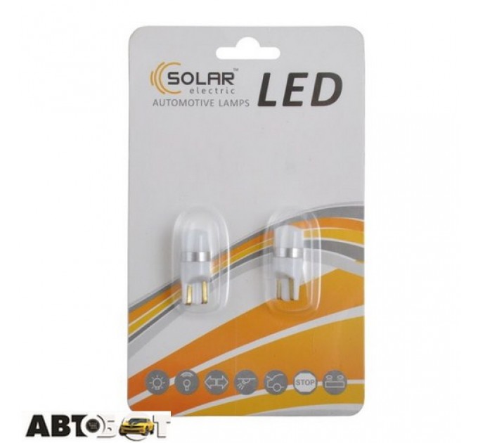  LED лампа SOLAR T10 W2.1x9.5d 12V 92lm SMD white LS293_B2 (2 шт.)