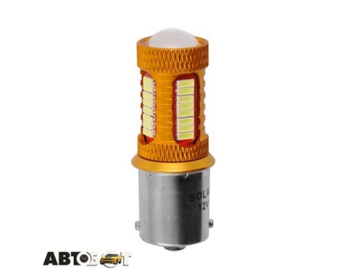 LED лампа SOLAR S25 BA15s 12-24V 140lm 38SMD white LS294_B2 (2 шт.), ціна: 247 грн.
