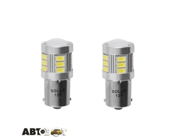 LED лампа SOLAR S25 BA15s 12-24V 120lm 18SMD white LS295_B2 (2 шт.), ціна: 187 грн.