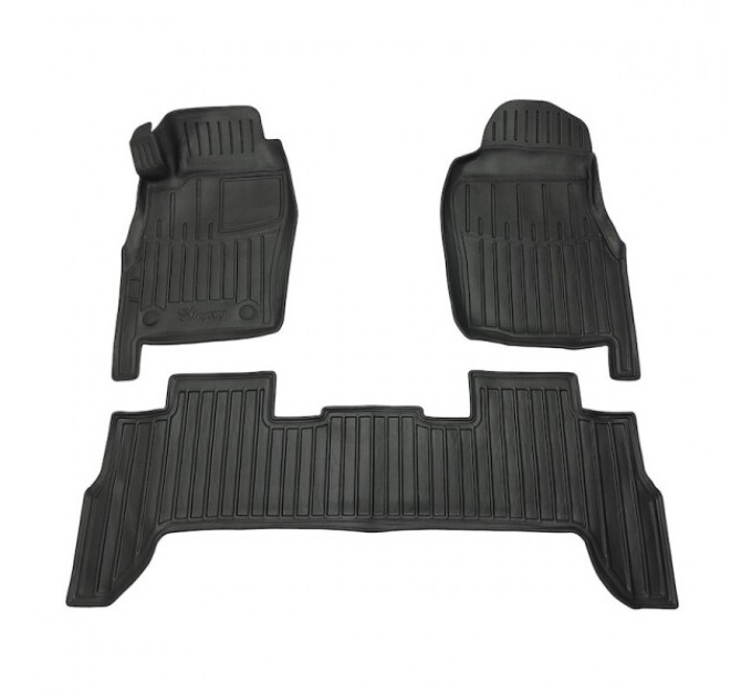 Nissan Patrol (Y61) (1997–2013) (5 doors) комплект 3D ковриков с 3 штук (Stingray), цена: 1 700 грн.
