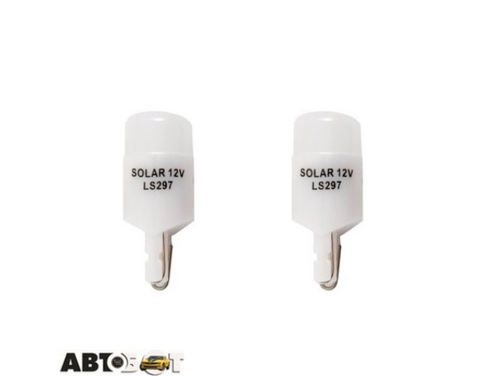LED лампа SOLAR T10 W2.1x9.5d 12V 1.5W SMD white LS298_B2 (2 шт.), ціна: 148 грн.