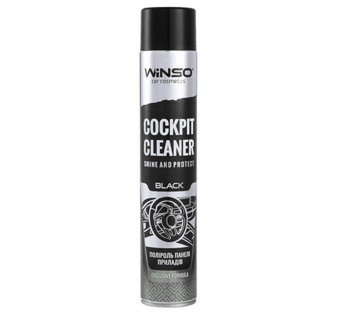Поліроль для панелі приладів Winso Exclusive Cockpit Cleaner Black, 750мл, ціна: 231 грн.