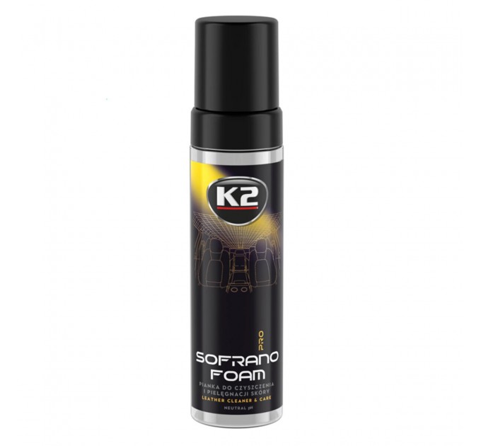 Средство для очищения кожи К2 Sofrano Pro Leather Cleaner 200мл, цена: 482 грн.