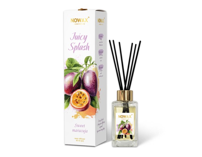 Аромадифузор з паличками Nowax Juicy Splash - Sweet Maracuja 90мл, ціна: 208 грн.
