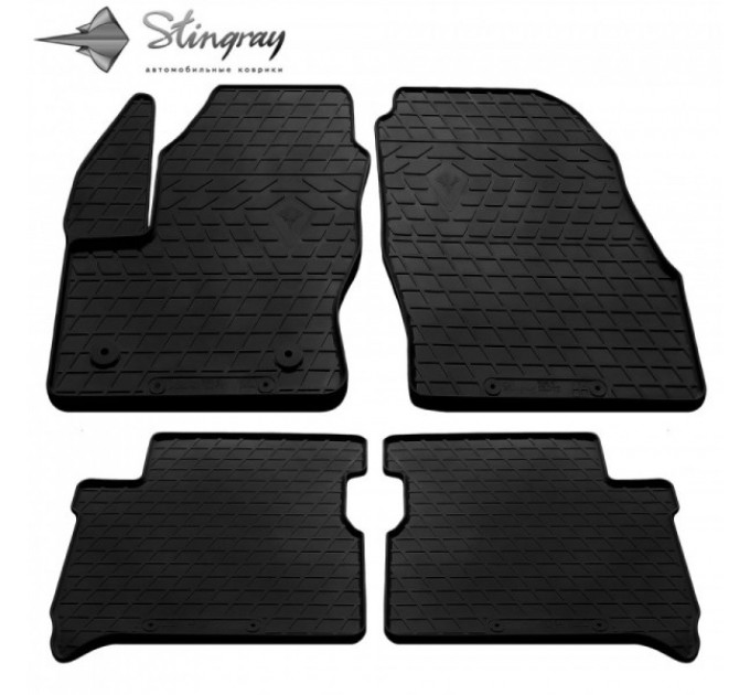 Ford Tourneo Connect (2014-...) комплект килимків з 4 штук (Stingray), ціна: 1 591 грн.