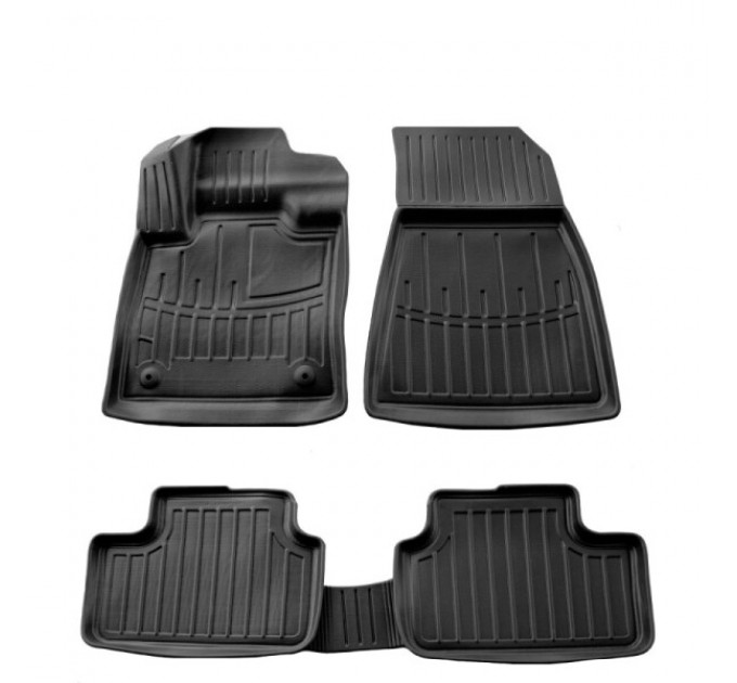Volvo XC40 Recharge (2020-...) комплект 3D ковриков с 5 штук (Stingray), цена: 1 870 грн.