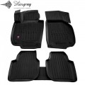 Skoda Superb ІІ (3T) (2008-2015) комплект 3D килимків з 5 штук (Stingray), ціна: 1 870 грн.