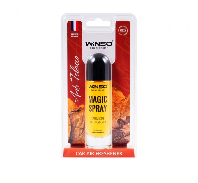 Ароматизатор Winso Magic Spray Anti Tobacco, 30мл у вигляді спрею 532430, ціна: 167 грн.