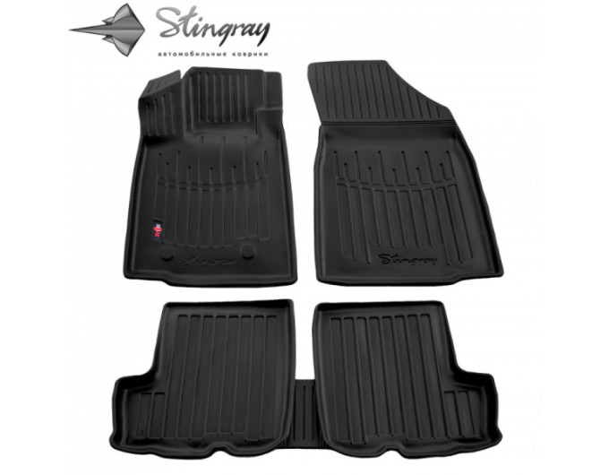Dacia Sandero Stepway I (2008-2012) комплект 3D ковриков с 5 штук (Stingray), цена: 1 870 грн.