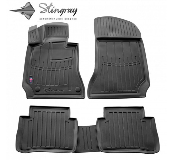 Mercedes benz W212 E (2009-2016) комплект 3D килимків з 5 штук (Stingray), ціна: 1 480 грн.