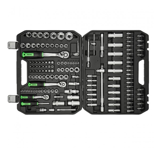 Профессиональный набор инструментов в кейсе Winso Pro 1/2", 1/4", 3/8" 72T, CR-V, 150ед., цена: 5 140 грн.