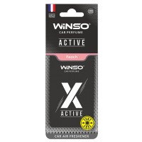 Освіжувач повітря Winso X Active целюлозний ароматизатор Peach